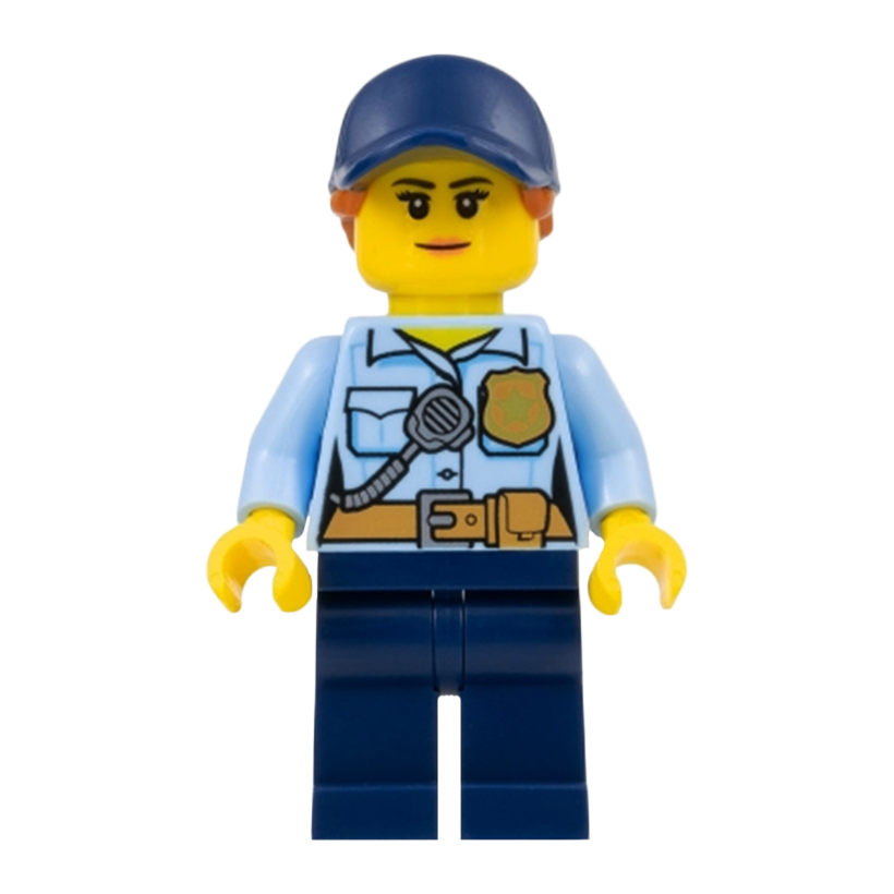 Фигурка Lego Police 973pb2663 Officer Female City cty0992 1 Б/У - Retromagaz