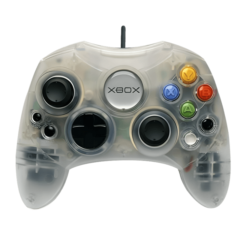 Геймпад Дротовий Microsoft Xbox Original S Crystal 3m Б/У - Retromagaz