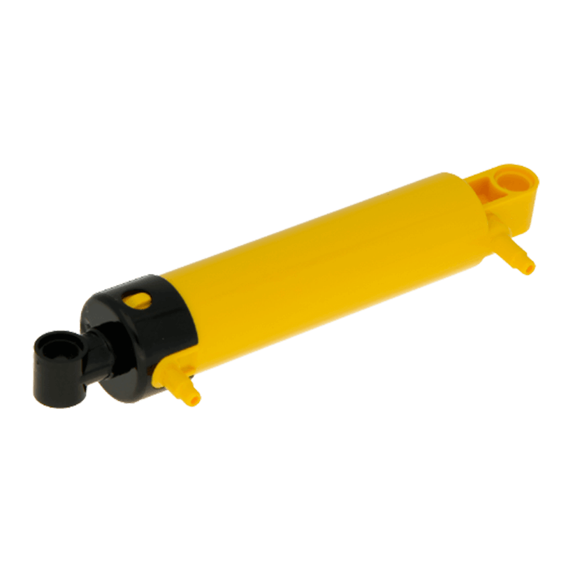 Technic Lego Пневматика Pneumatic Cylinder V2 2 x 11 19467c01 19466c01 19478 26656 6099776 6152068 6156699 Yellow Б/У - Retromagaz