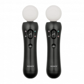 Контроллеры Беспроводной Sony PlayStation 4 Move 2шт (9924265) Black Новый Контроллеры Беспроводной Sony PlayStation 4 Move 2шт (9924265) Black Новый - Retromagaz