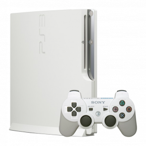 Консоль Sony PlayStation 3 Slim 320GB White Б/У Хороший - Retromagaz