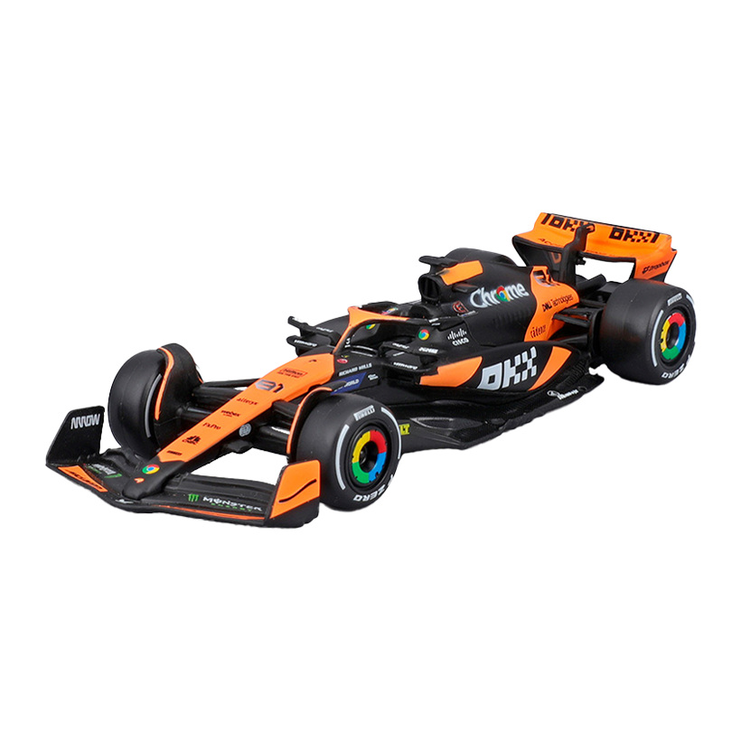 Машинка Bburago McLaren F1 MCL38 в Ассортименте 1:43 18-38214 Orange - Retromagaz