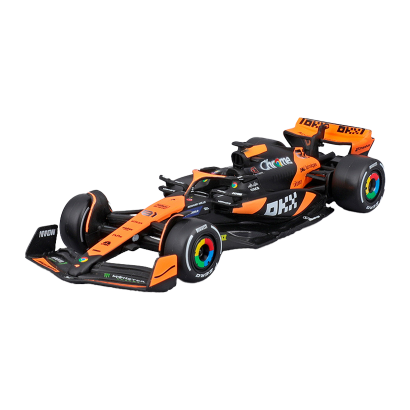Машинка Bburago McLaren F1 MCL38 1:43 Orange - Retromagaz
