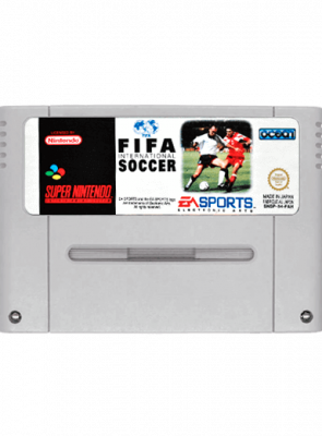 Гра Nintendo SNES FIFA International Soccer Europe Англійська Версія Тільки Картридж Б/У