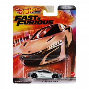 Машинка Premium Hot Wheels '17 Acura NSX Fast & Furious HCP30 Silver Новый - Retromagaz