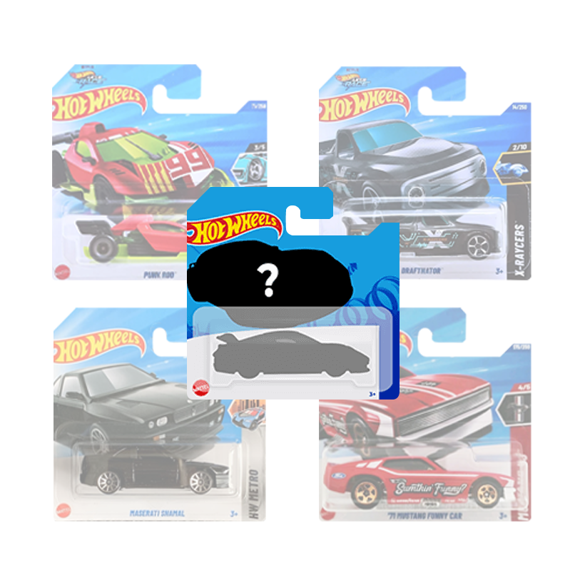 Машинка Базовая Hot Wheels в Ассортименте 1:64 5785 - Retromagaz