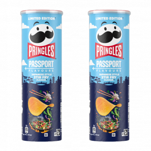 Набор Чипсы 2шт Pringles Passport Flavours Japanese Style Stir Fry 165g - Retromagaz