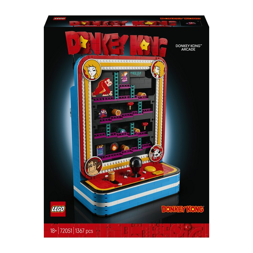 Конструктор Lego Аркадна Гра Donkey Kong™ Super Mario 72051 Новий - Retromagaz