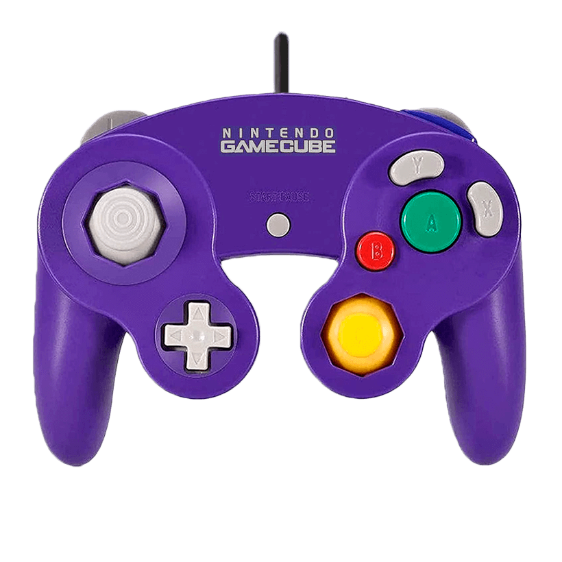 Геймпад Проводной Nintendo GameCube DOL-003 Indigo 2m Б/У - Retromagaz