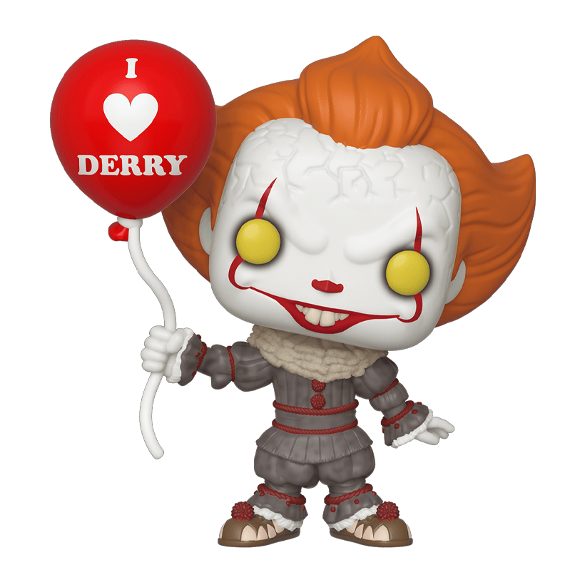 Фигурка FUNKO POP! Оно Пеннивайз с Шариком It Pennywise with Balloon 95mm 780 40630 - Retromagaz