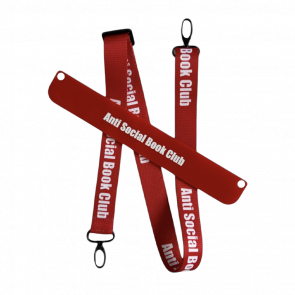 Закладка з ремінцем «Anti social bookmark» - Retromagaz