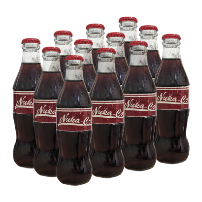 Набор Напиток 12шт Nuka-Cola Fallout Custom Стекло 250ml - Retromagaz