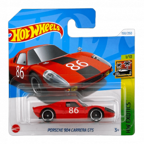 Машинка Базовая Hot Wheels Porsche 904 Carrera GTS Exotics 1:64 HTD94 Red