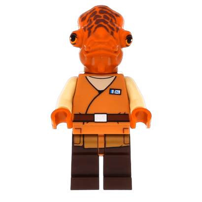 Фигурка Lego Повстанец Admiral Ackbar Star Wars sw0719 1 Б/У - Retromagaz