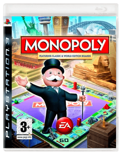 Игра Sony PlayStation 3 Monopoly Английская Версия Б/У Хороший - Retromagaz