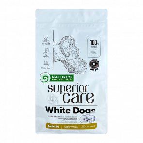 Сухий Корм для Собак Nature's Protection Superior Care White Dogs Grain Free Adult Small&Mini Breeds Ягня 1,5kg