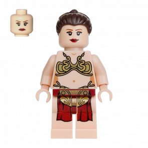Фігурка Lego Повстанець Princess Leia Jabba Slave Outfit Neck Bracket Star Wars sw0485 2 Б/У - Retromagaz