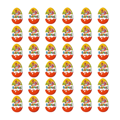 Набір Шоколадне Яйце 36шт Kinder Surprise Динозаври Natoons Dinosaurs 20g Набір Шоколадне Яйце 36шт Kinder Surprise Динозаври Natoons Dinosaurs 20g - Retromagaz