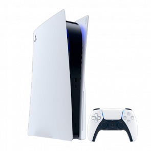 Набор Консоль Sony PlayStation 5 Blu-ray 825GB White Б/У  + Геймпад Беспроводной DualSense - Retromagaz