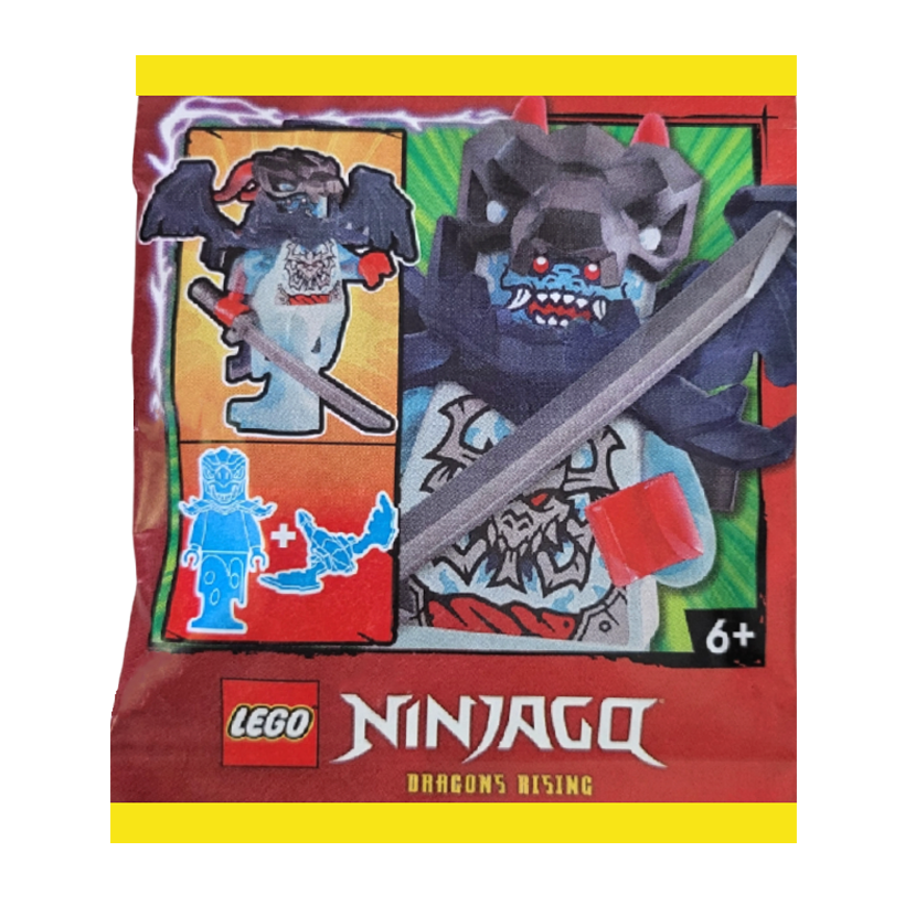 Конструктор Lego Фигурка Spectral Dragonian Warrior Paper Bag Ninjago 892509 njo0989 Новый - Retromagaz