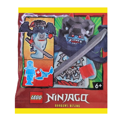 Конструктор Lego Фигурка Spectral Dragonian Warrior Ninjago 892509 njo0989 Новый - Retromagaz