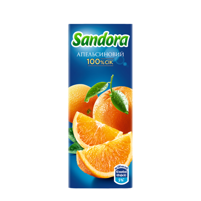 Сік Sandora Апельсиновий 200ml - Retromagaz