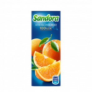Сок Sandora Апельсиновый 200ml - Retromagaz