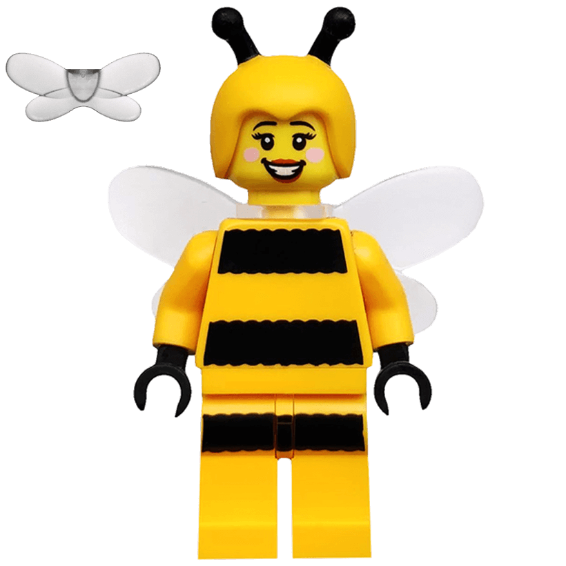 Фігурка Lego Series 10 Bumblebee Girl Collectible Minifigures col10-7 col151 Б/У - Retromagaz