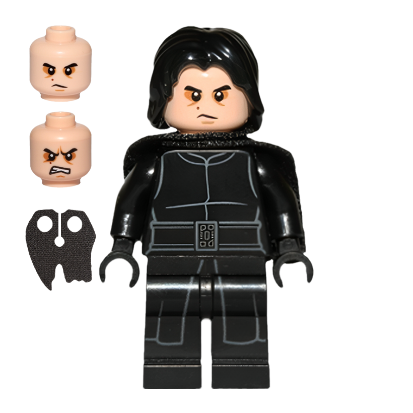 Фігурка Lego Джедай Kylo Ren Hair Star Wars sw0717 75139 Б/У - Retromagaz