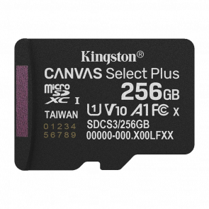 Карта Пам'яті Canvas Select Plus UHS-I U3 V30 A1 + SD Adapter 256GB - Retromagaz