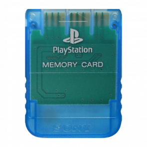 Карта Памяти Sony PlayStation 1 SCPH-1020 1MB Trans-Blue Б/У - Retromagaz