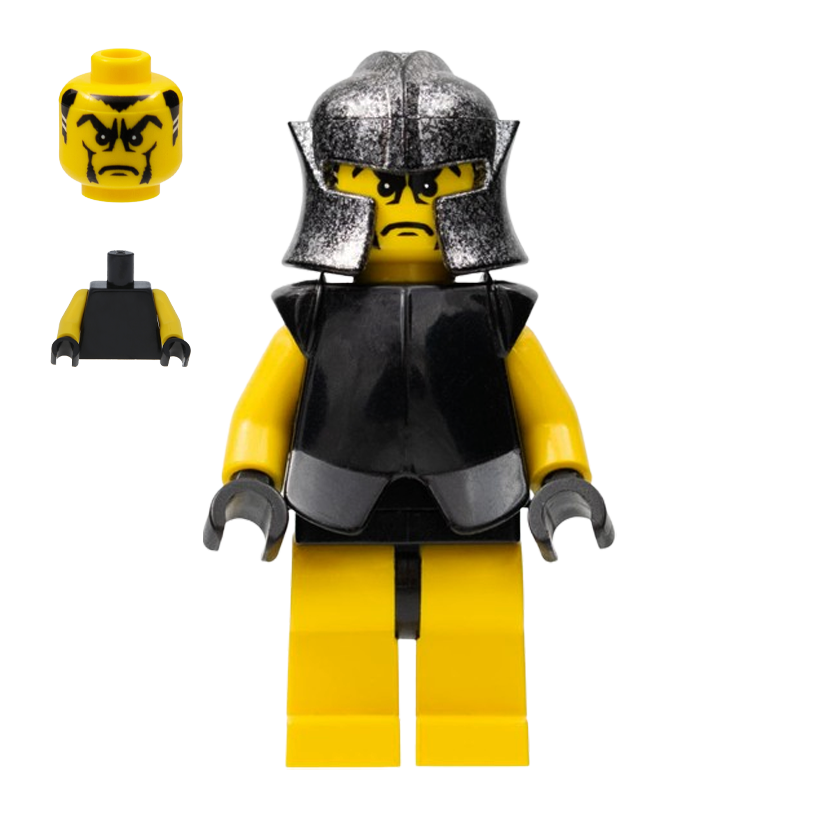 Фігурка Lego Knights Kingdom II 973 Rogue Knight 4 Yellow Legs Castle cas311 Б/У - Retromagaz