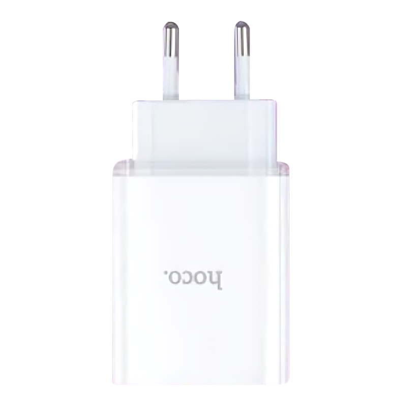 Зарядное Устройство Hoco C97A USB Type-C + USB White - Retromagaz