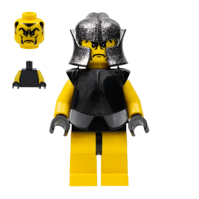 Фигурка Lego Knights Kingdom II 973 Rogue Knight 4 Yellow Legs Castle cas311 Б/У - Retromagaz