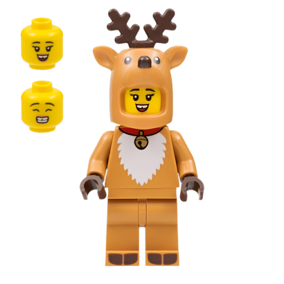 Фігурка Lego Series 23 Reindeer Costume Collectible Minifigures col401 Б/У - Retromagaz