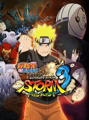 Гра Sony PlayStation 3 Naruto Shippuden Ultimate Ninja Storm 3 Full Burst Російські Субтитри Б/У
