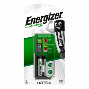 Зарядное Устройство Energizer Mini Eu + 2 AAA х 700mAh Black Новый