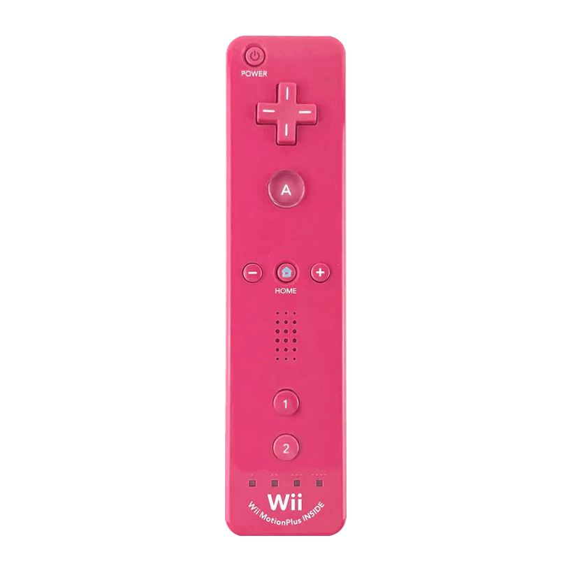 Контроллер Беспроводной Nintendo Wii RVL-036 Remote Plus Pink Б/У - Retromagaz