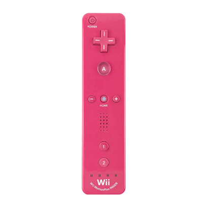 Контролер Бездротовий Nintendo Wii RVL-036 Remote Plus Pink Б/У - Retromagaz