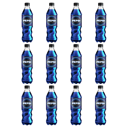 Набір Напій Pepsi Electric Blue Zero Sugar 500ml 12шт - Retromagaz