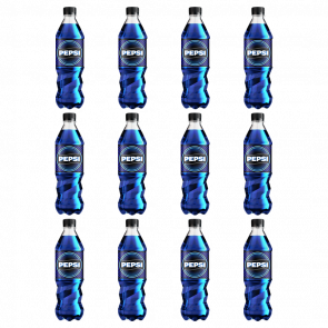 Набор Напиток Pepsi Electric Blue Zero Sugar 500ml 12шт - Retromagaz