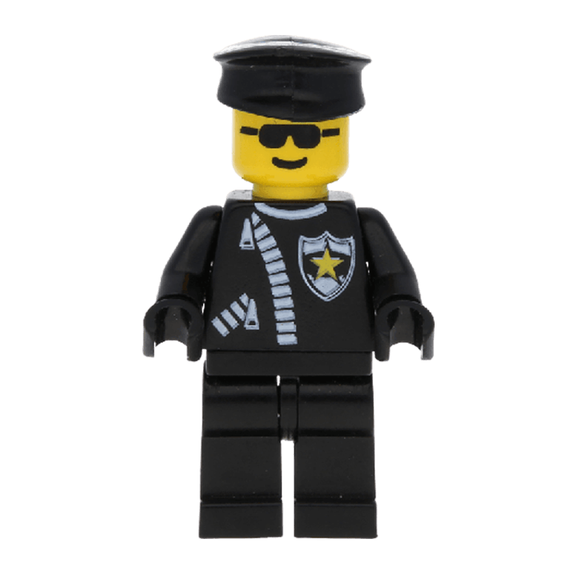Lego Фигурка City Полицейский 21 cop025 1 Ориг Б/У O - Retromagaz