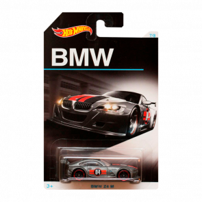 Тематическая Машинка Hot Wheels BMW Z4 M BMW DJM86 Grey Новый Поврежденная Упаковка - Retromagaz
