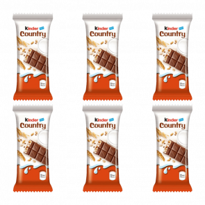 Набор Батончик 6шт Kinder Country 23g