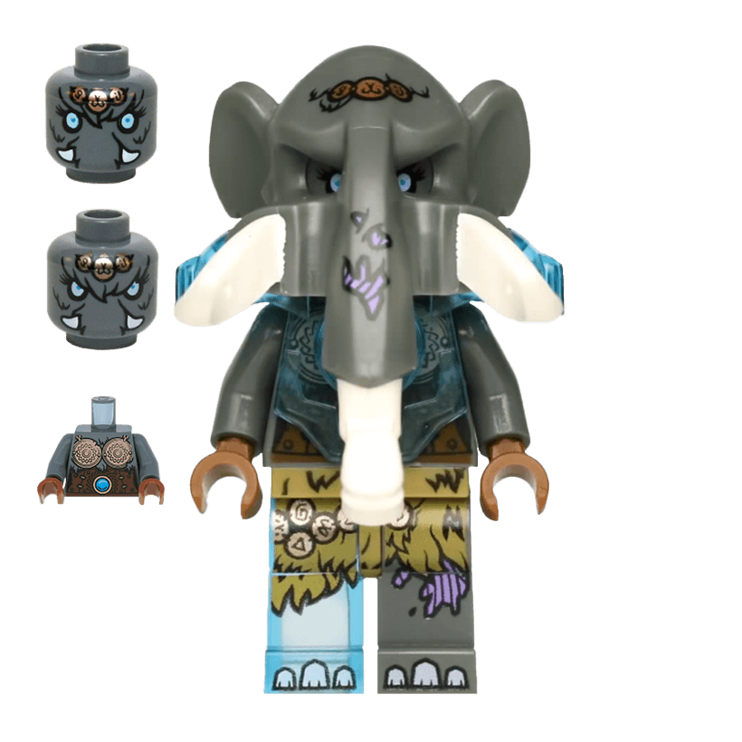 Фігурка Lego Mammoth Tribe Maula Legends of Chima loc085 70145 Б/У - Retromagaz