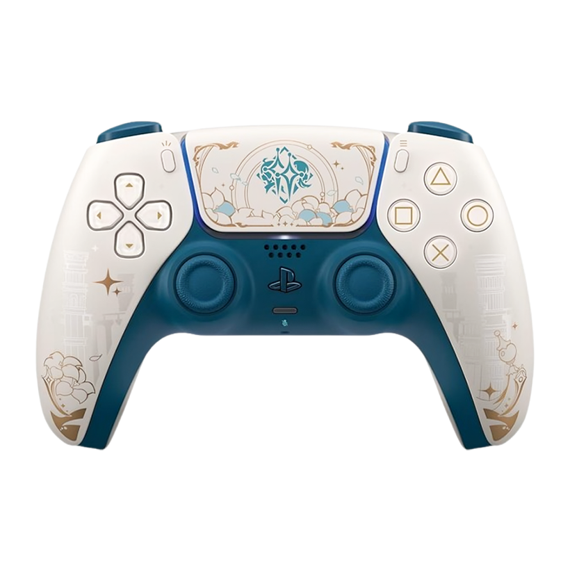 Геймпад Беспроводной Sony PlayStation 5 DualSense Genshin Impact Limited Edition White Новый - Retromagaz