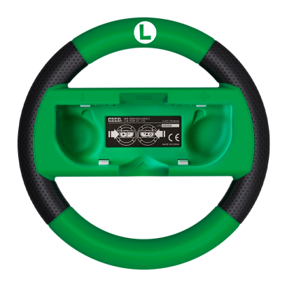 Руль Nintendo Switch Racing Wheel Mario Kart Luigi 873124006537 Green Новый - Retromagaz