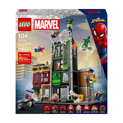 Конструктор Lego Marvel Людина-Павук Проти Оскорпа Super Heroes 76324 Новий - Retromagaz