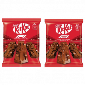 Набір Батончик 2шт Kit Kat Formula 1 у Формі Машинки F1 66g - Retromagaz