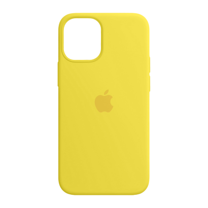 Чехол Силиконовый RMC Apple iPhone 12 Mini Canary Yellow - Retromagaz